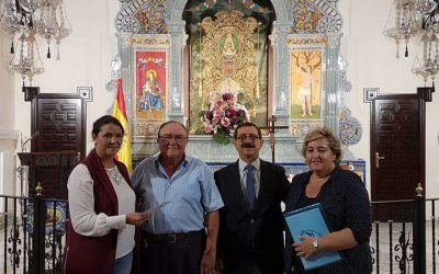 La Hermandad del Rocío de Huelva dedica su primer Jueves de Rosario al Banco de Alimentos de Huelva