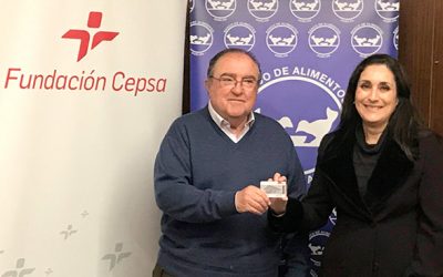 La Fundación Cepsa dona tarjetas de carburante al Banco de Alimentos del Huelva