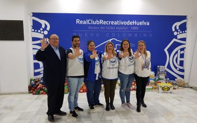 El Banco de Alimentos agradece al Recre y a los onubenses su solidaridad ante el partido contra el Córdoba B