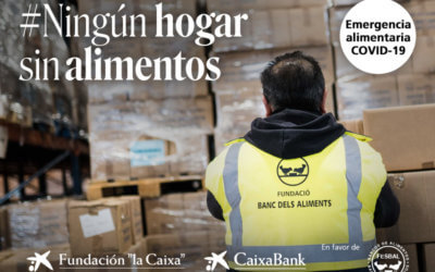 La Caixa inicia una campaña de ayuda al Banco de Alimentos por la crisis del Covid-19